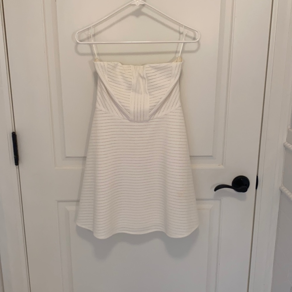 Strapless White Express Dress size 2